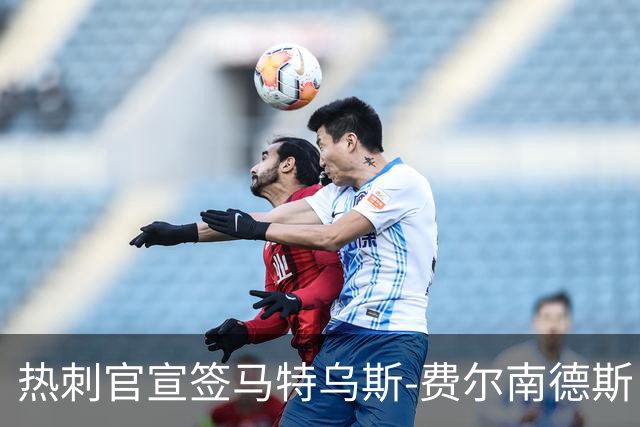 热刺官宣签马特乌斯-费尔南德斯 转会费8500万镑破纪录